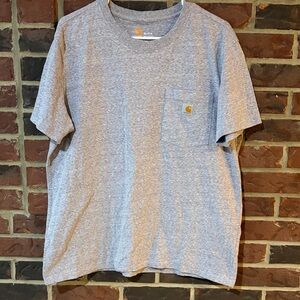 Carhartt Heather Gray Pocket Tee